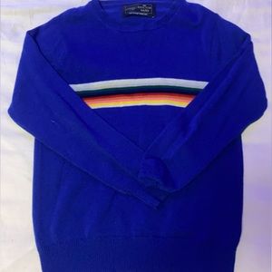 Corgi x Doctor Who Striped Cashmere and Cotton Jumper